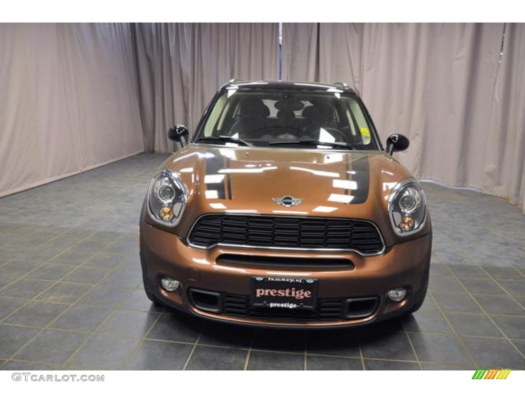 2013 Cooper S Countryman - Brilliant Copper Metallic / Carbon Black photo #3