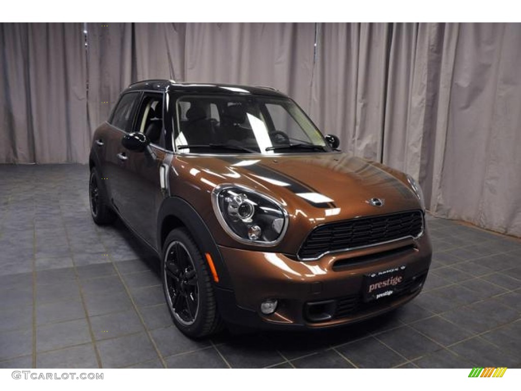 2013 Cooper S Countryman - Brilliant Copper Metallic / Carbon Black photo #4