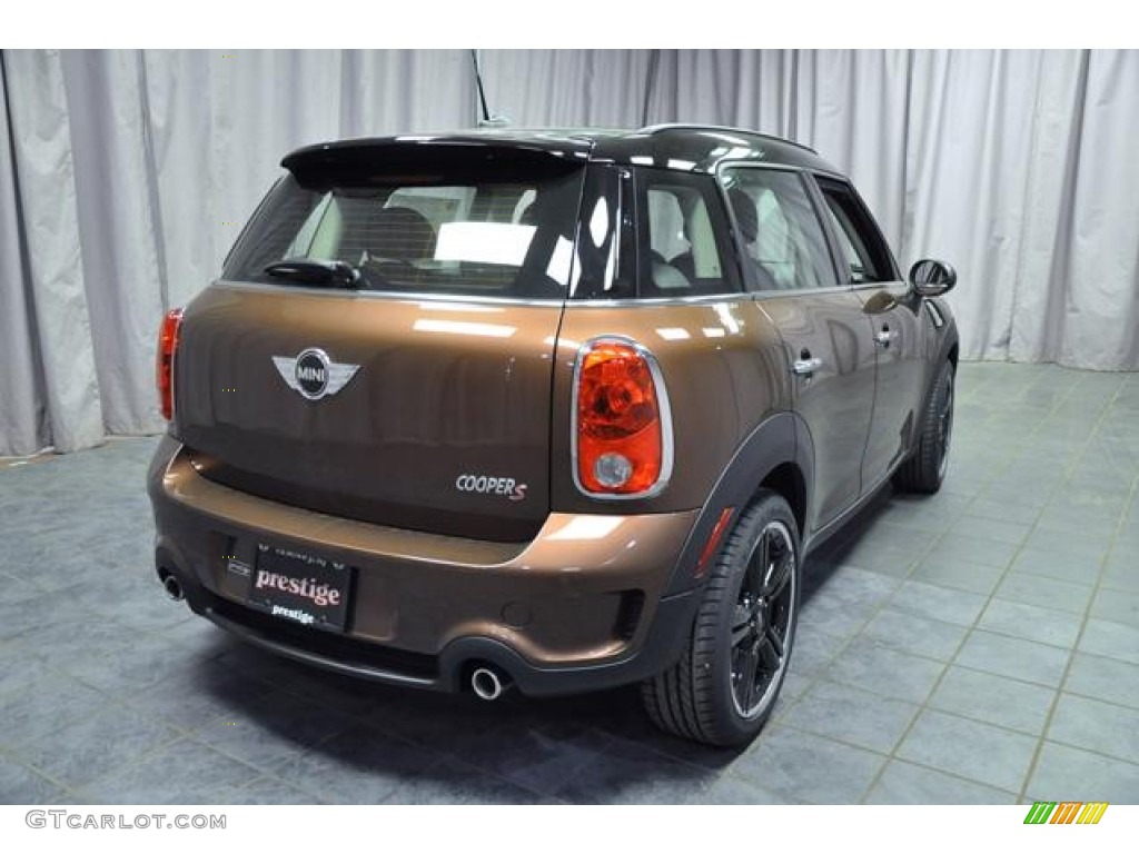 2013 Cooper S Countryman - Brilliant Copper Metallic / Carbon Black photo #14