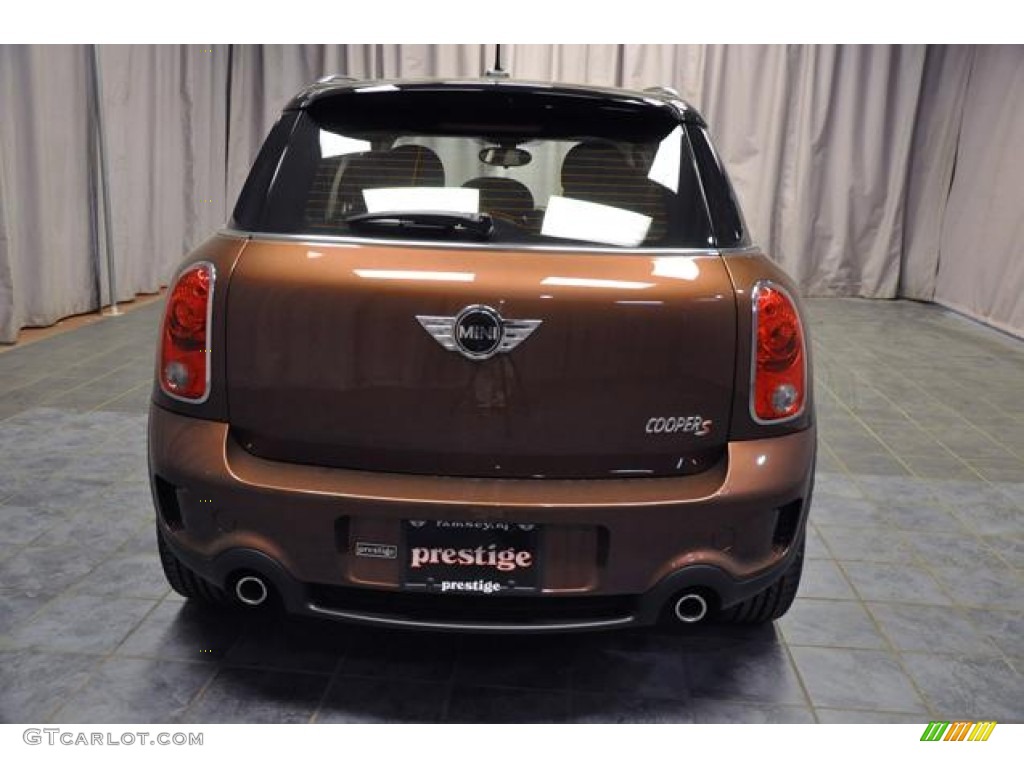 2013 Cooper S Countryman - Brilliant Copper Metallic / Carbon Black photo #15