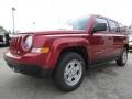 Deep Cherry Red Crystal Pearl 2013 Jeep Patriot Sport Exterior