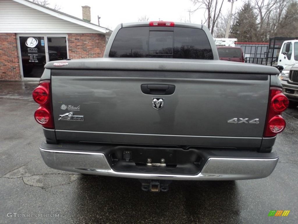 2008 Ram 1500 Big Horn Edition Quad Cab 4x4 - Mineral Gray Metallic / Medium Slate Gray photo #28