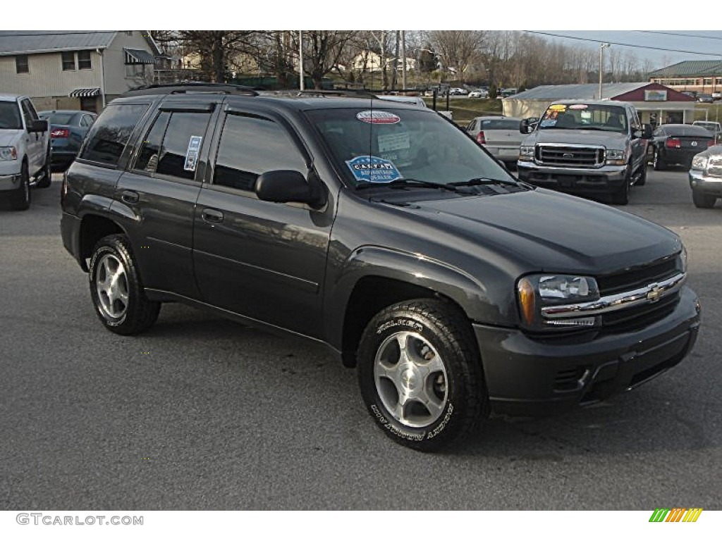 2007 TrailBlazer LS - Graphite Metallic / Light Gray photo #1