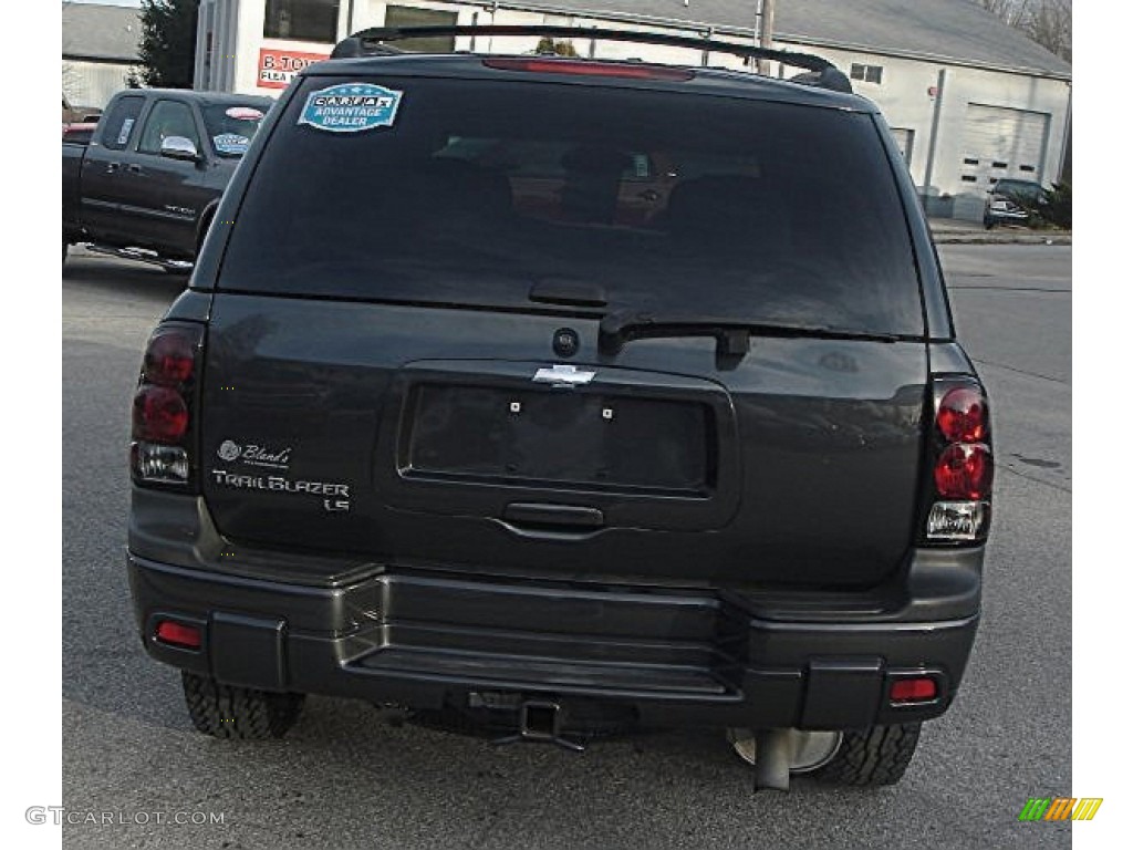 2007 TrailBlazer LS - Graphite Metallic / Light Gray photo #4