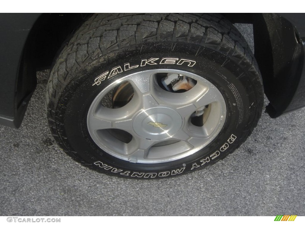 2007 TrailBlazer LS - Graphite Metallic / Light Gray photo #13