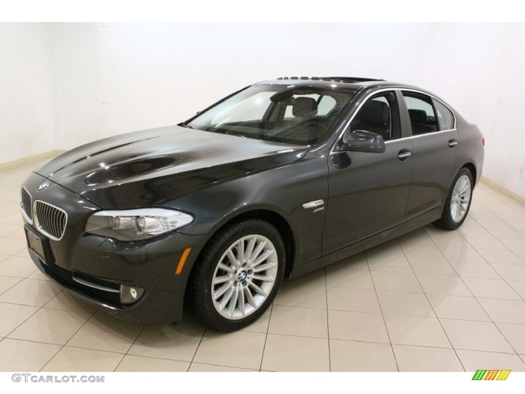 Dark Graphite Metallic 2011 BMW 5 Series 535i xDrive Sedan Exterior Photo #76428987