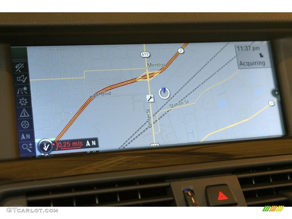 2011 BMW 5 Series 535i xDrive Sedan Navigation Photo #76429122