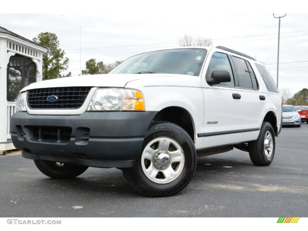 Oxford White Ford Explorer