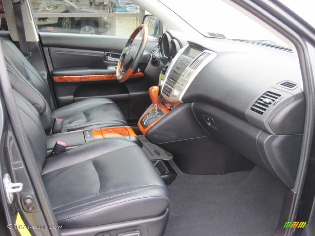 Black Interior 2008 Lexus RX 350 AWD Photo #76431497