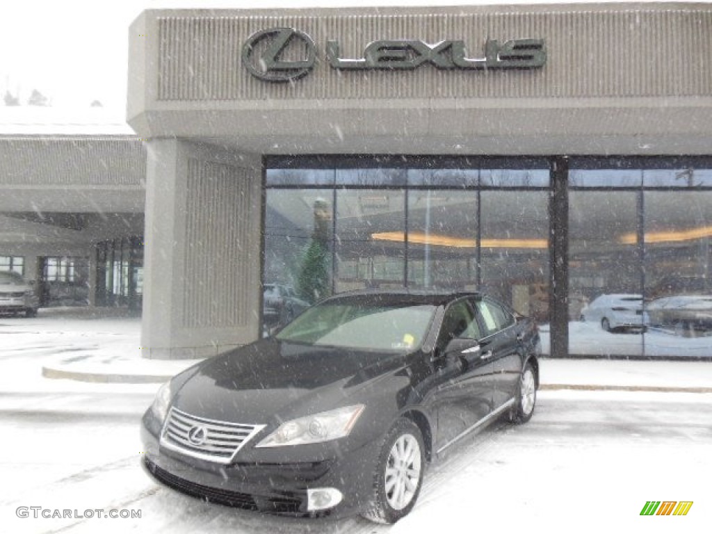 2012 ES 350 - Stargazer Black / Black photo #1