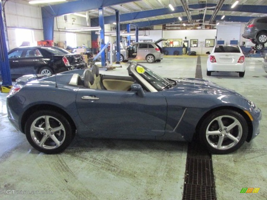 2008 Sky Red Line Roadster - Bluestone / Tan photo #8