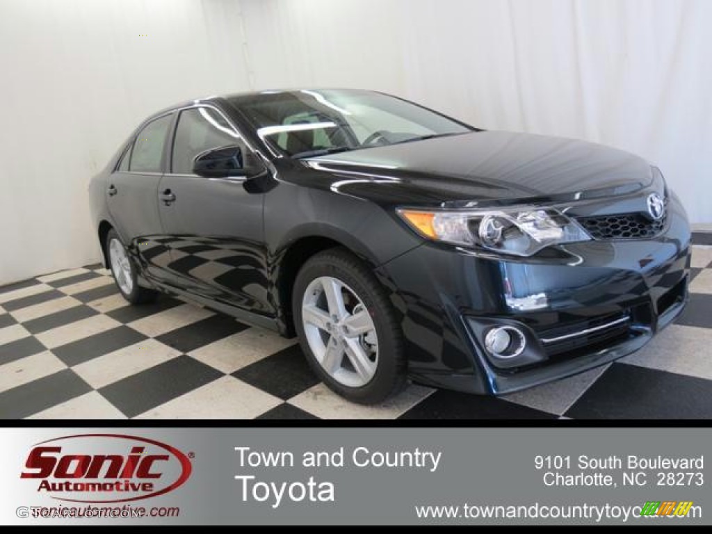 2013 Camry SE - Cosmic Gray Metallic / Black photo #1