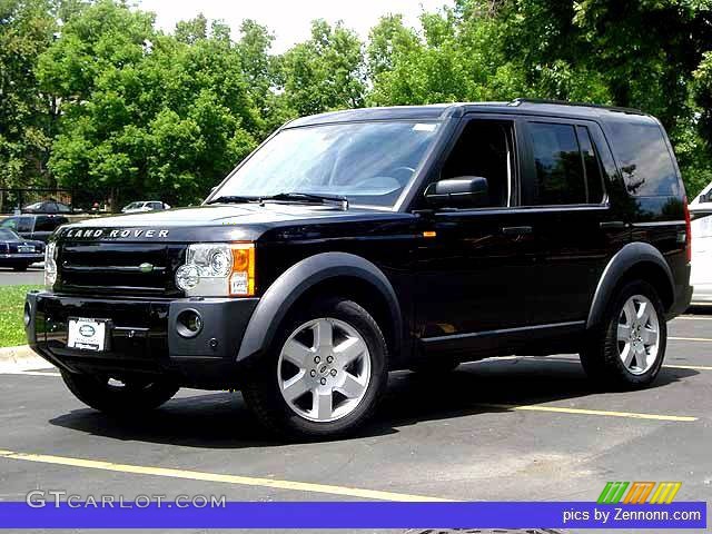 2008 LR3 V8 HSE - Java Black Pearlescent / Ebony Black photo #1