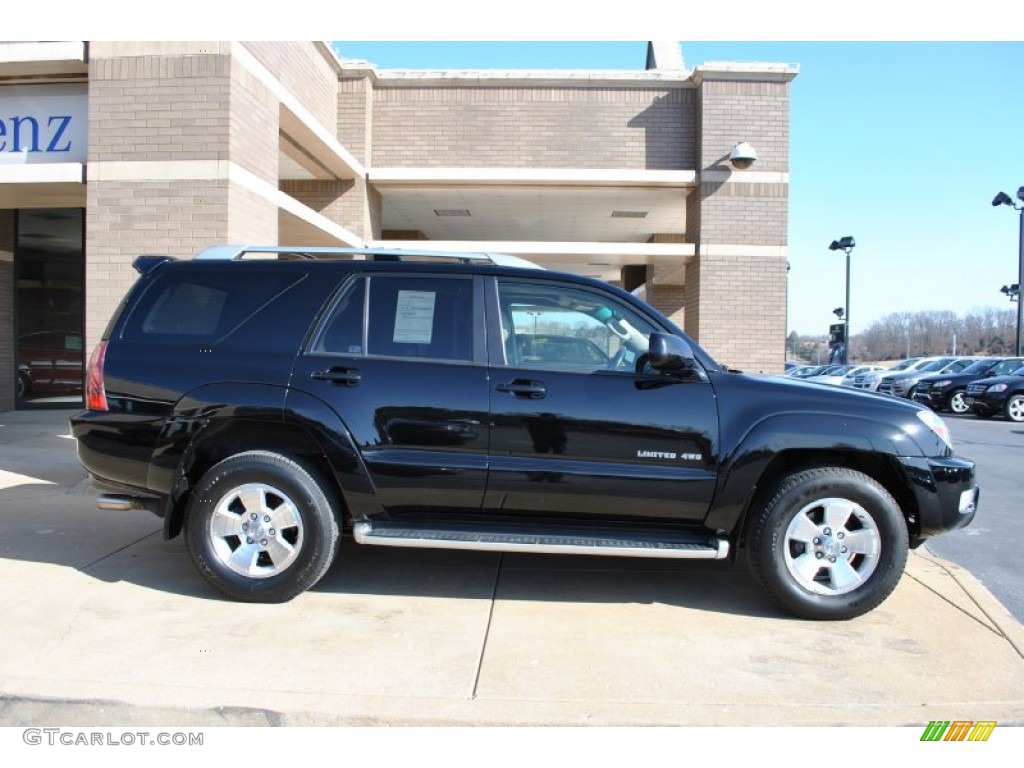 Black 2004 Toyota 4Runner Limited 4x4 Exterior Photo #76433337