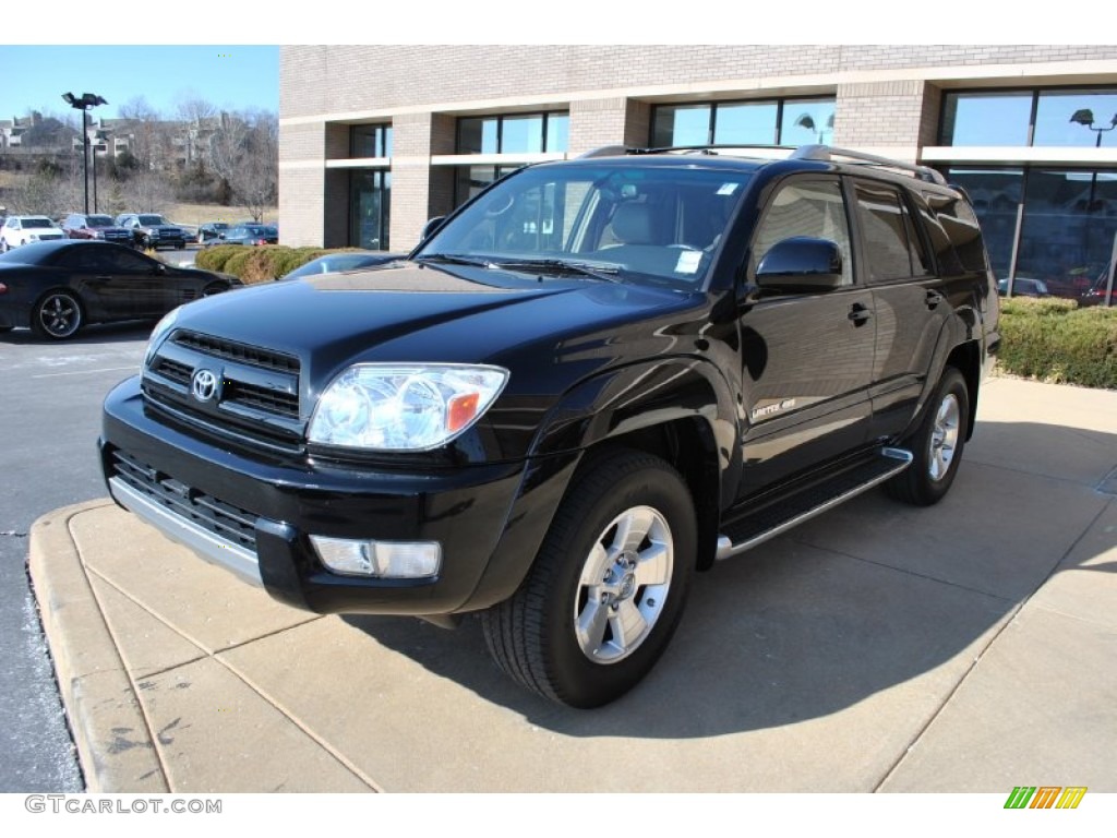 Black 2004 Toyota 4Runner Limited 4x4 Exterior Photo #76433343
