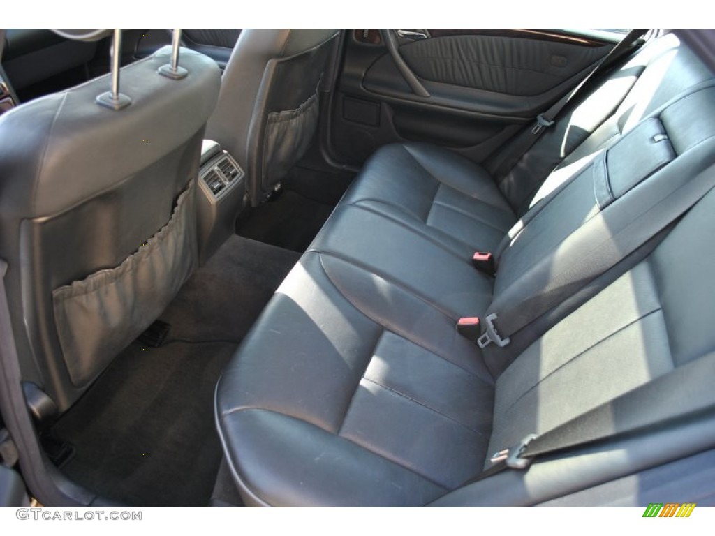 2000 Mercedes-Benz E 430 Sedan Rear Seat Photo #76433421