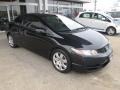 Crystal Black Pearl - Civic LX Coupe Photo No. 1