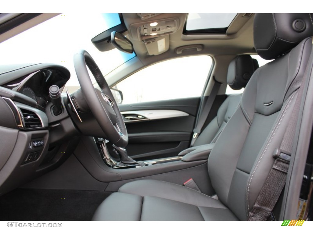Jet Black/Jet Black Accents Interior 2013 Cadillac ATS 2.0L Turbo Premium Photo #76435536
