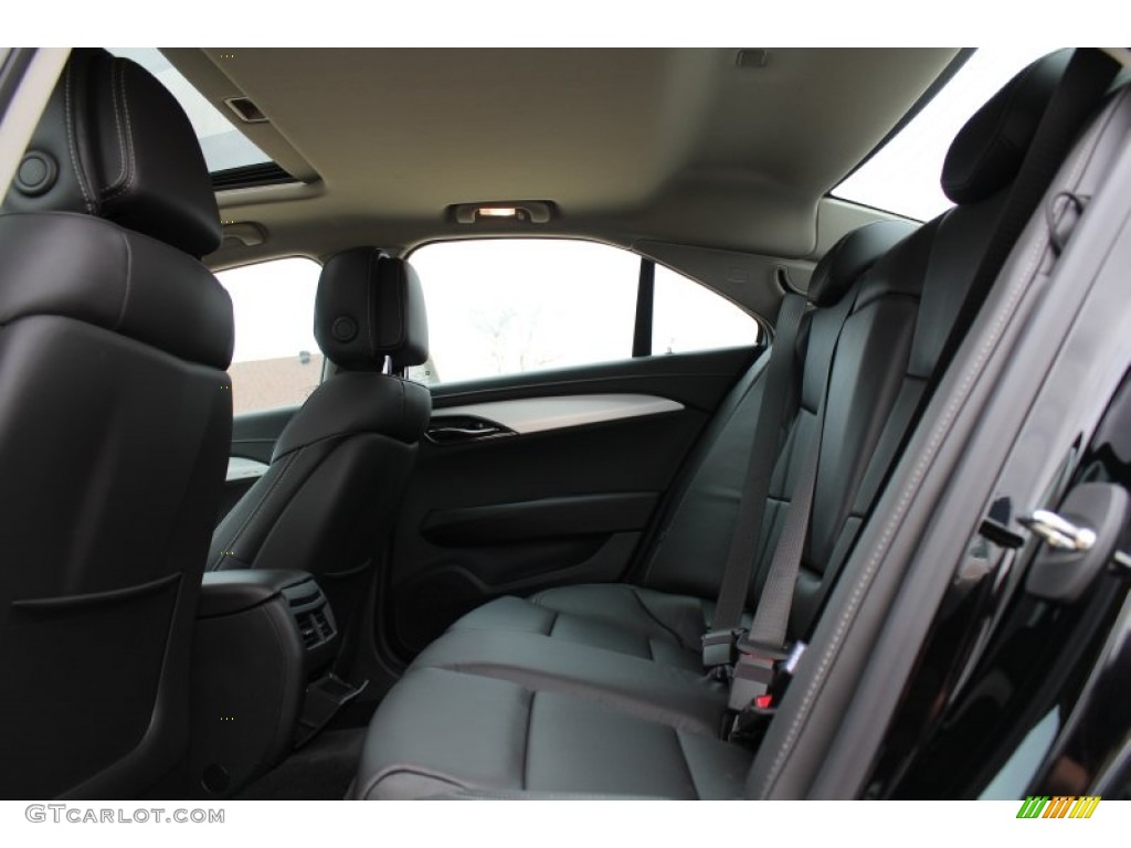 Jet Black/Jet Black Accents Interior 2013 Cadillac ATS 2.0L Turbo Premium Photo #76435580