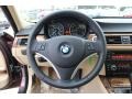 Beige Steering Wheel Photo for 2007 BMW 3 Series #76436069