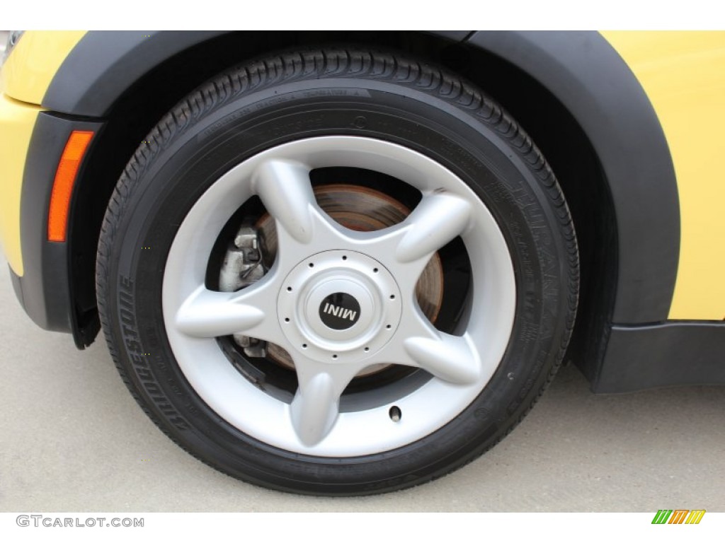 2005 Cooper Convertible - Liquid Yellow / Panther Black photo #12