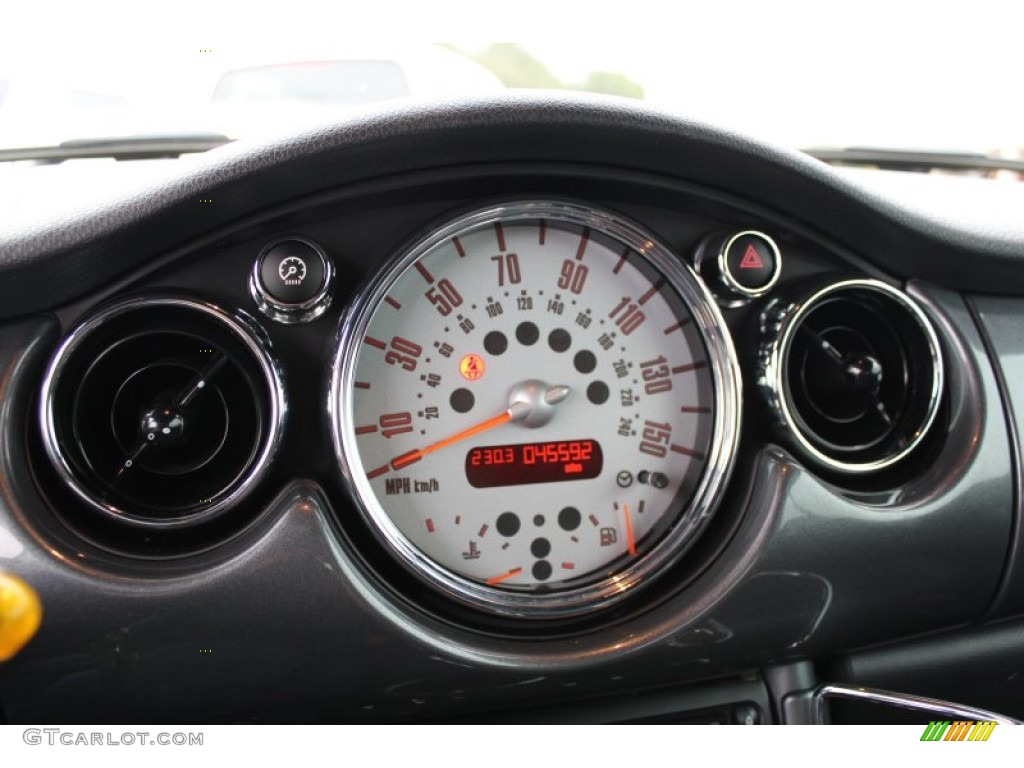 2005 Cooper Convertible - Liquid Yellow / Panther Black photo #13