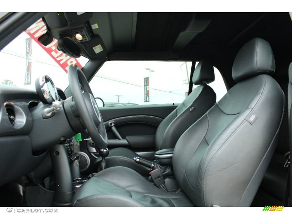 2005 Cooper Convertible - Liquid Yellow / Panther Black photo #18