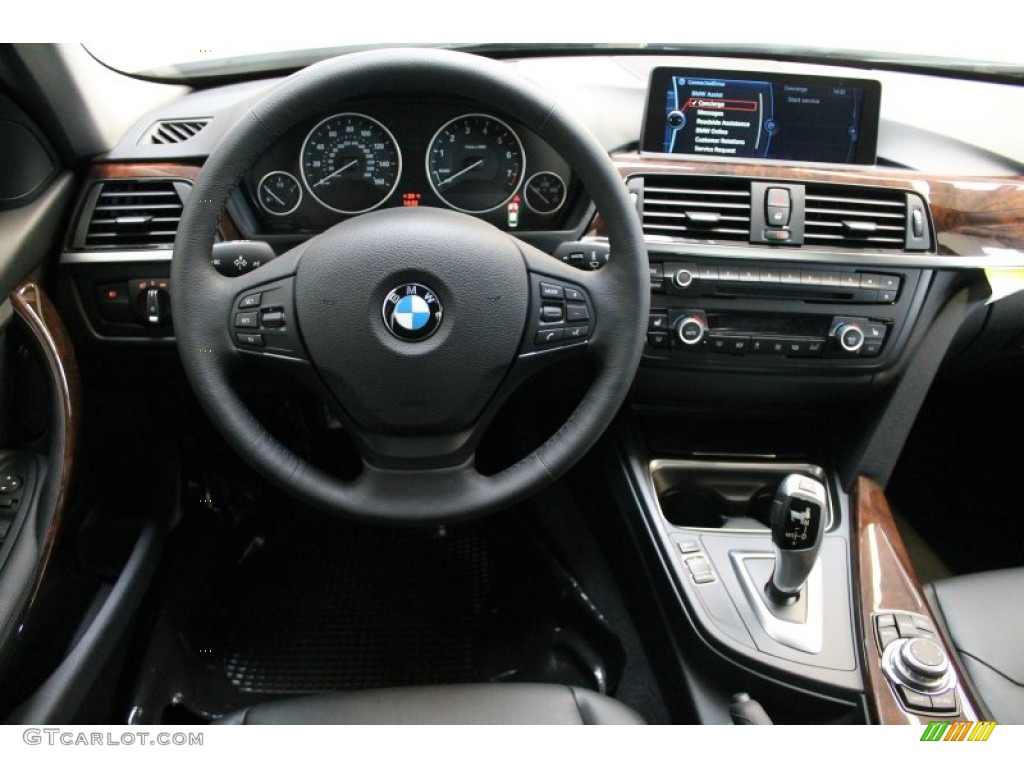 2013 3 Series 328i xDrive Sedan - Glacier Silver Metallic / Black photo #7