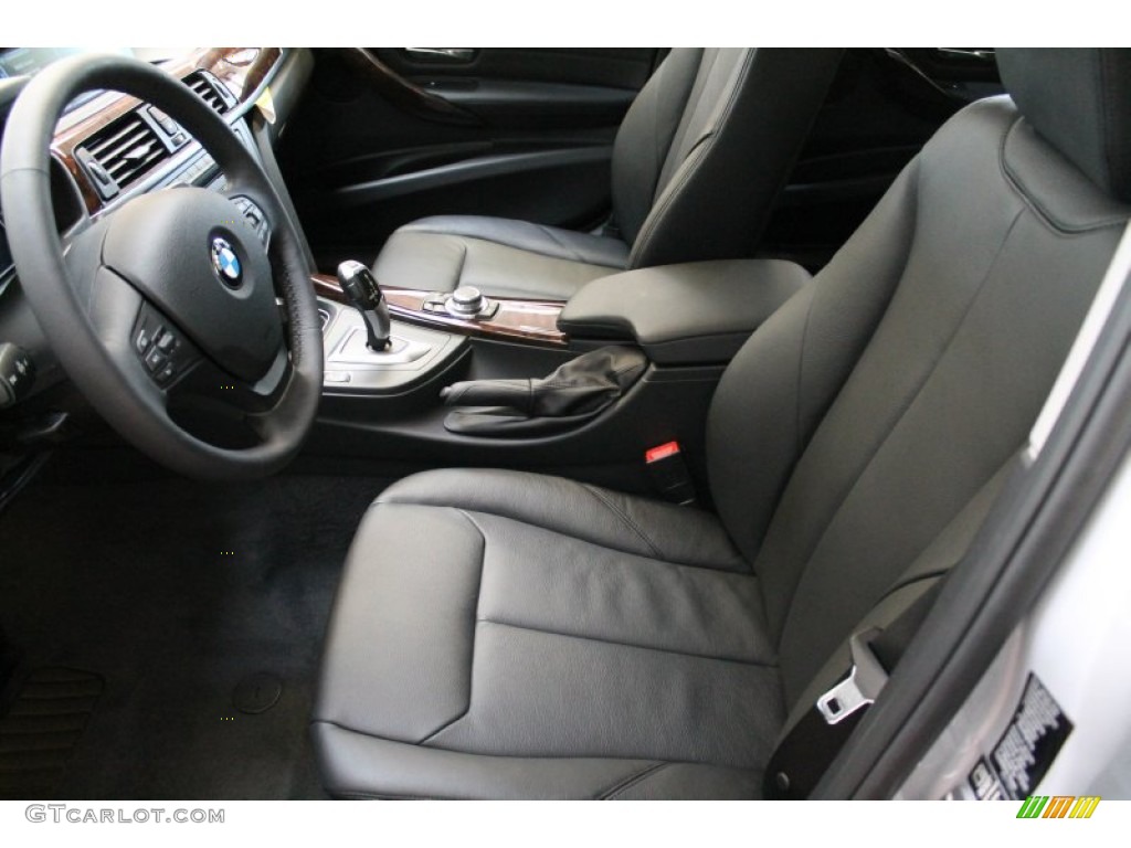 2013 3 Series 328i xDrive Sedan - Glacier Silver Metallic / Black photo #9