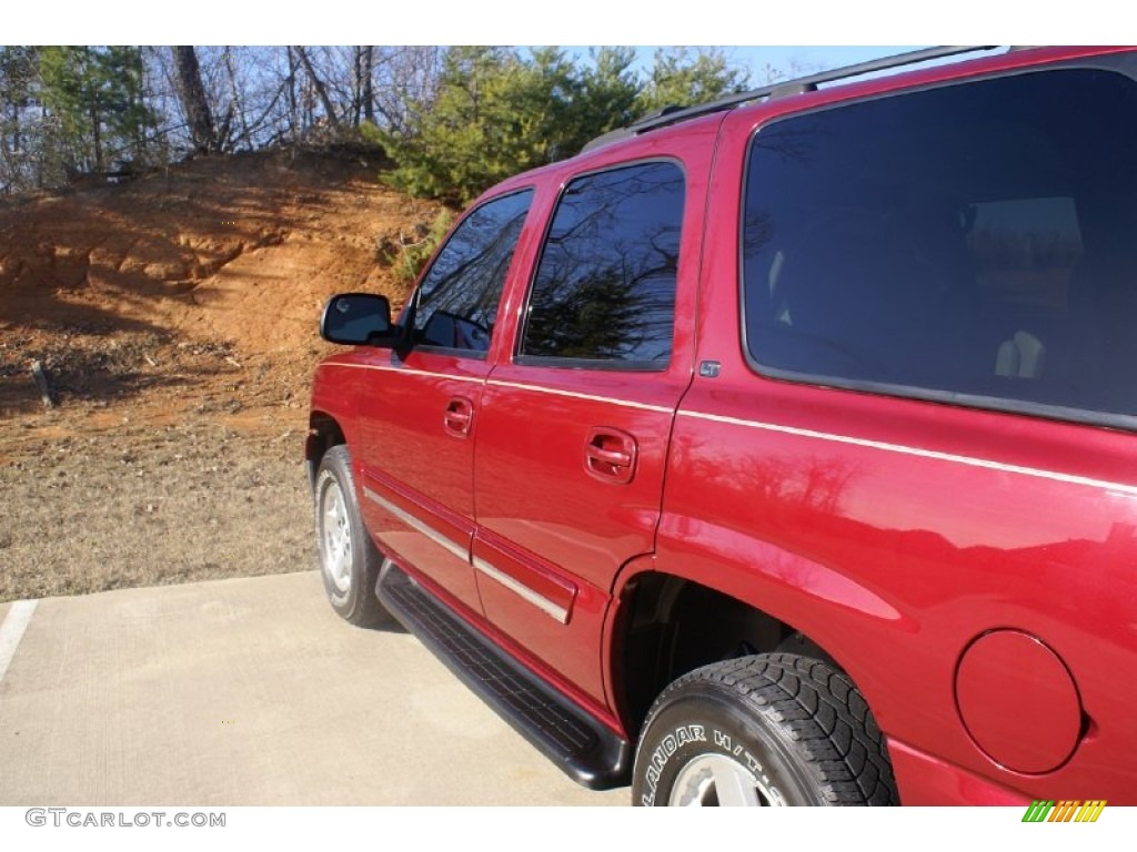 2005 Tahoe LT - Sport Red Metallic / Tan/Neutral photo #6