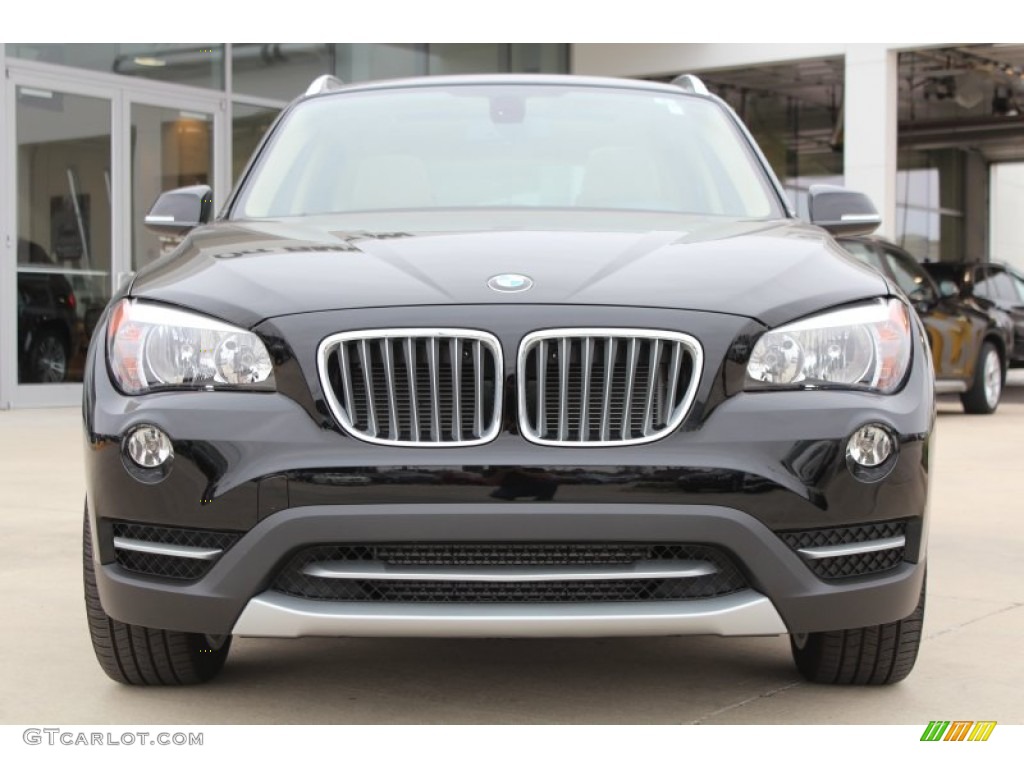 2013 X1 sDrive 28i - Jet Black / Beige photo #7