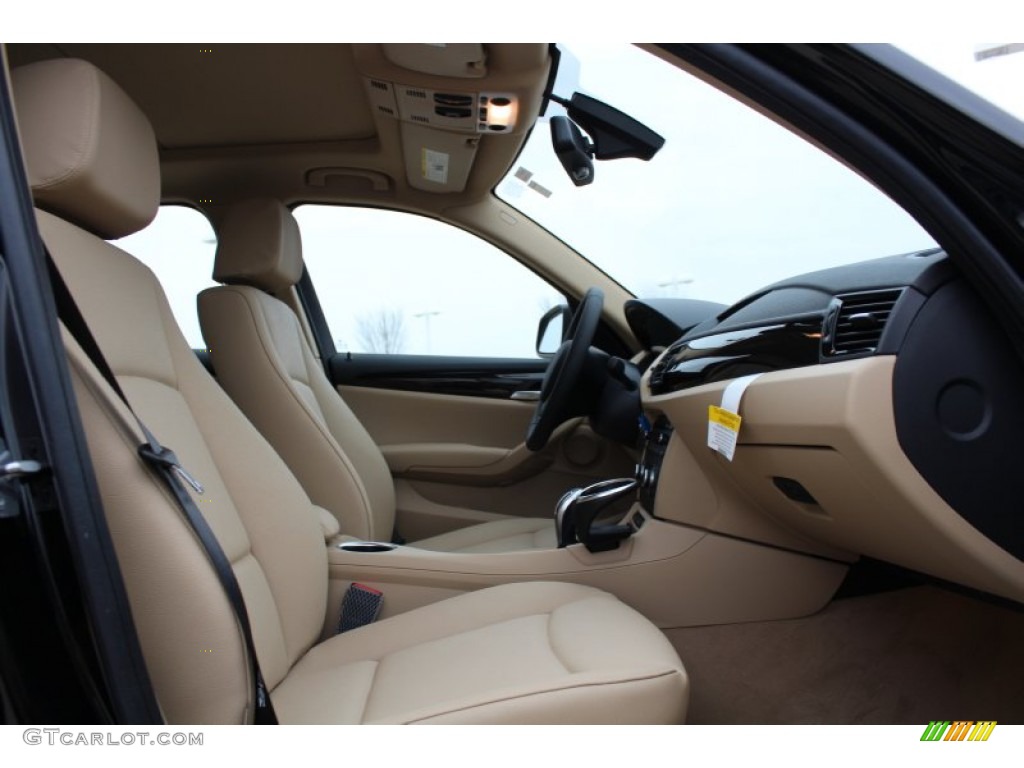 2013 X1 sDrive 28i - Jet Black / Beige photo #15