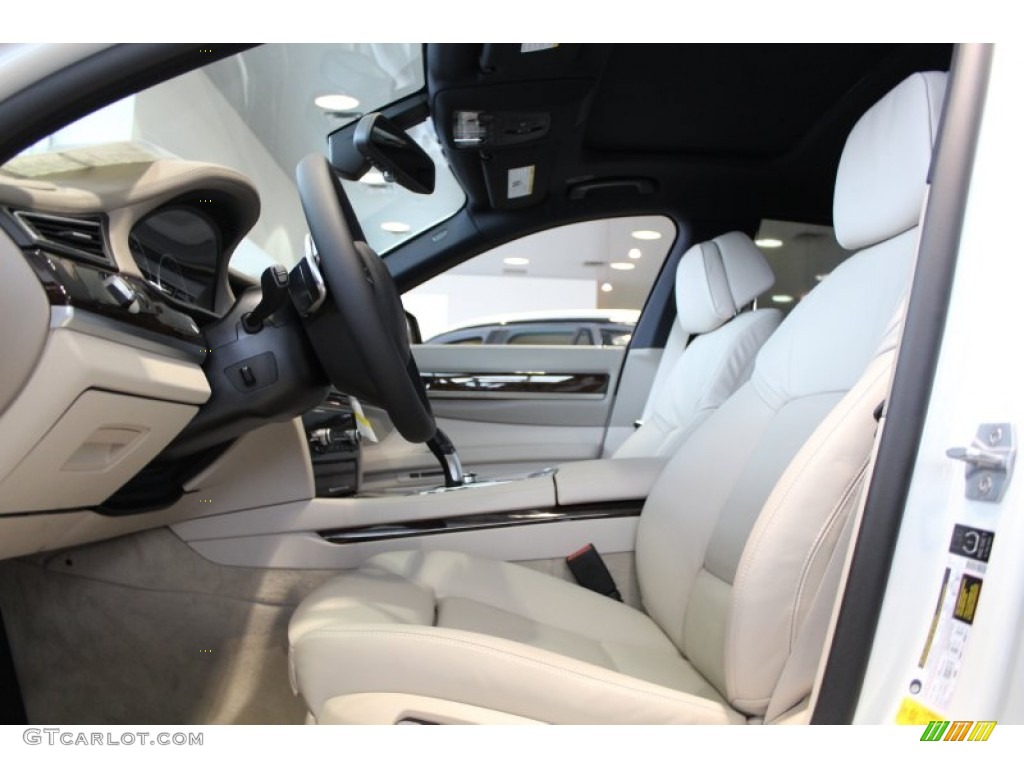 2013 BMW 7 Series 740Li Sedan Front Seat Photo #76437553