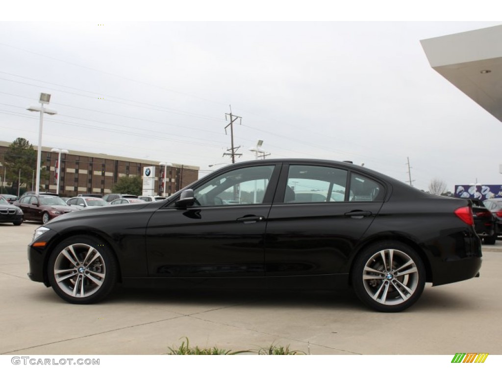 Jet Black 2013 BMW 3 Series 328i Sedan Exterior Photo #76437713