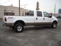 2003 Oxford White Ford F350 Super Duty Lariat Crew Cab 4x4  photo #7