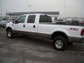 2003 Oxford White Ford F350 Super Duty Lariat Crew Cab 4x4  photo #14