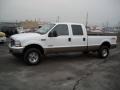 2003 Oxford White Ford F350 Super Duty Lariat Crew Cab 4x4  photo #16