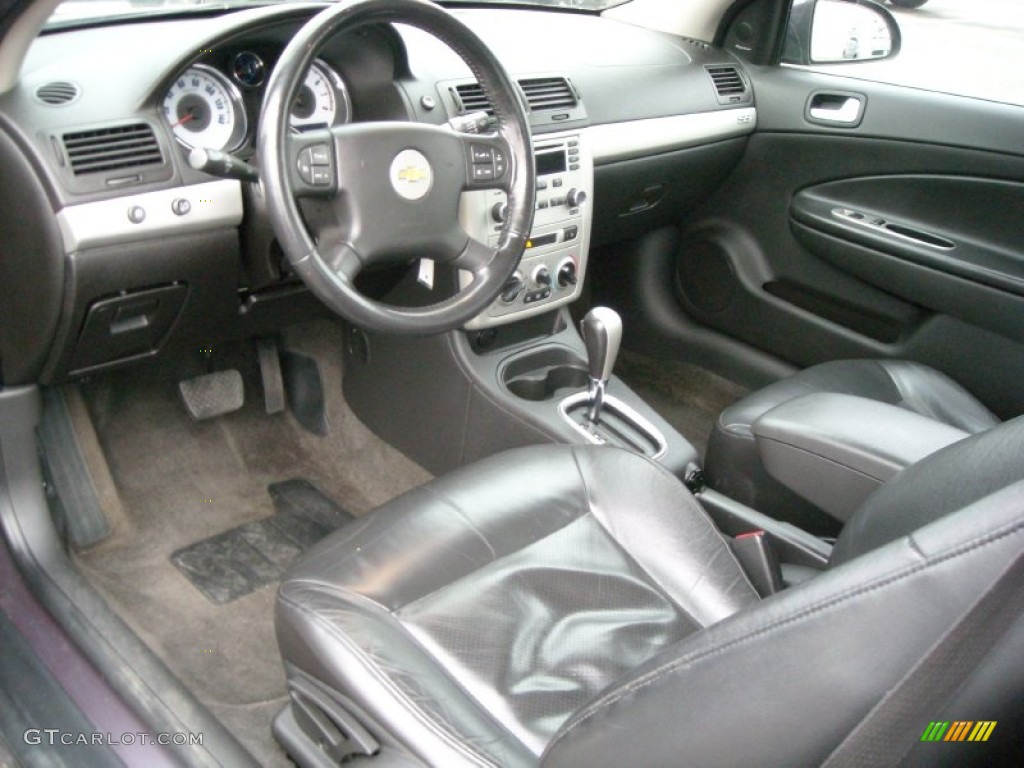 Ebony Interior 2006 Chevrolet Cobalt SS Coupe Photo #76439137
