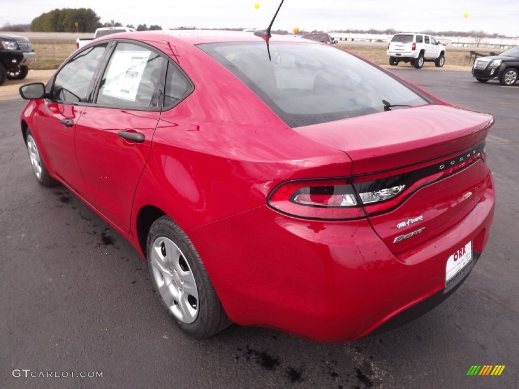 2013 Dart SE - Redline 2-Coat Pearl / Black photo #7