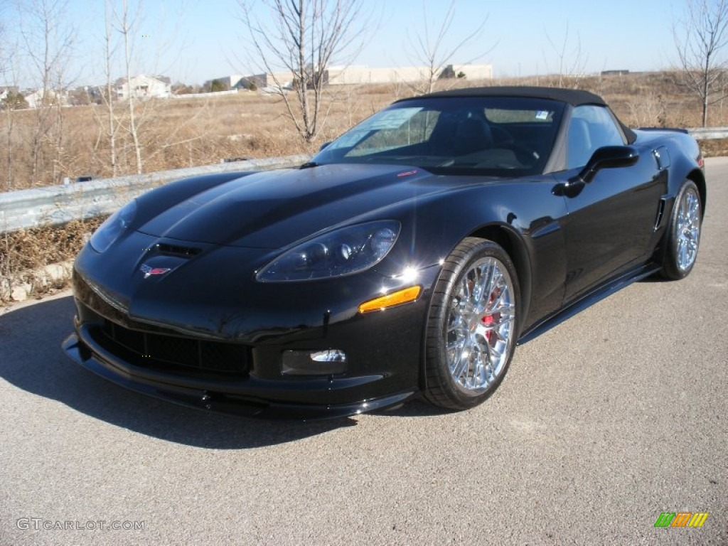 Black 2013 Chevrolet Corvette 427 Convertible Collector Edition Exterior Photo #76439342