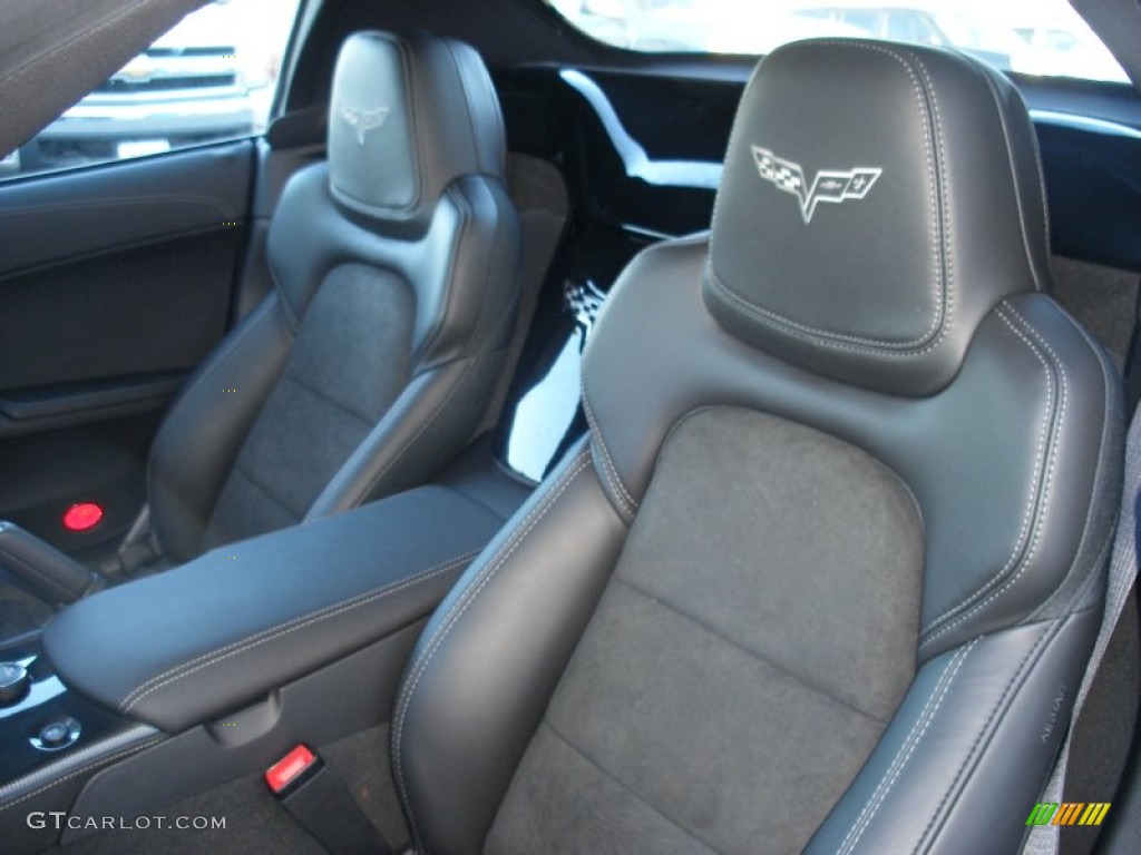 2013 Chevrolet Corvette 427 Convertible Collector Edition Front Seat Photo #76439504