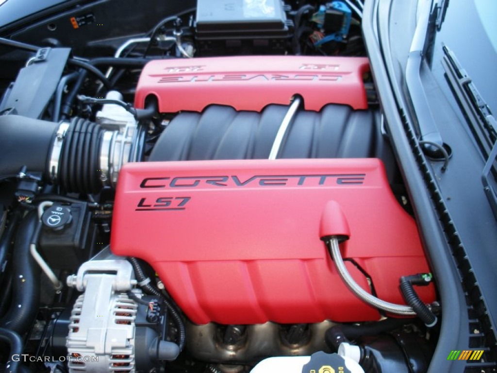2013 Chevrolet Corvette 427 Convertible Collector Edition 7.0 Liter/427 cid OHV 16-Valve LS7 V8 Engine Photo #76439675