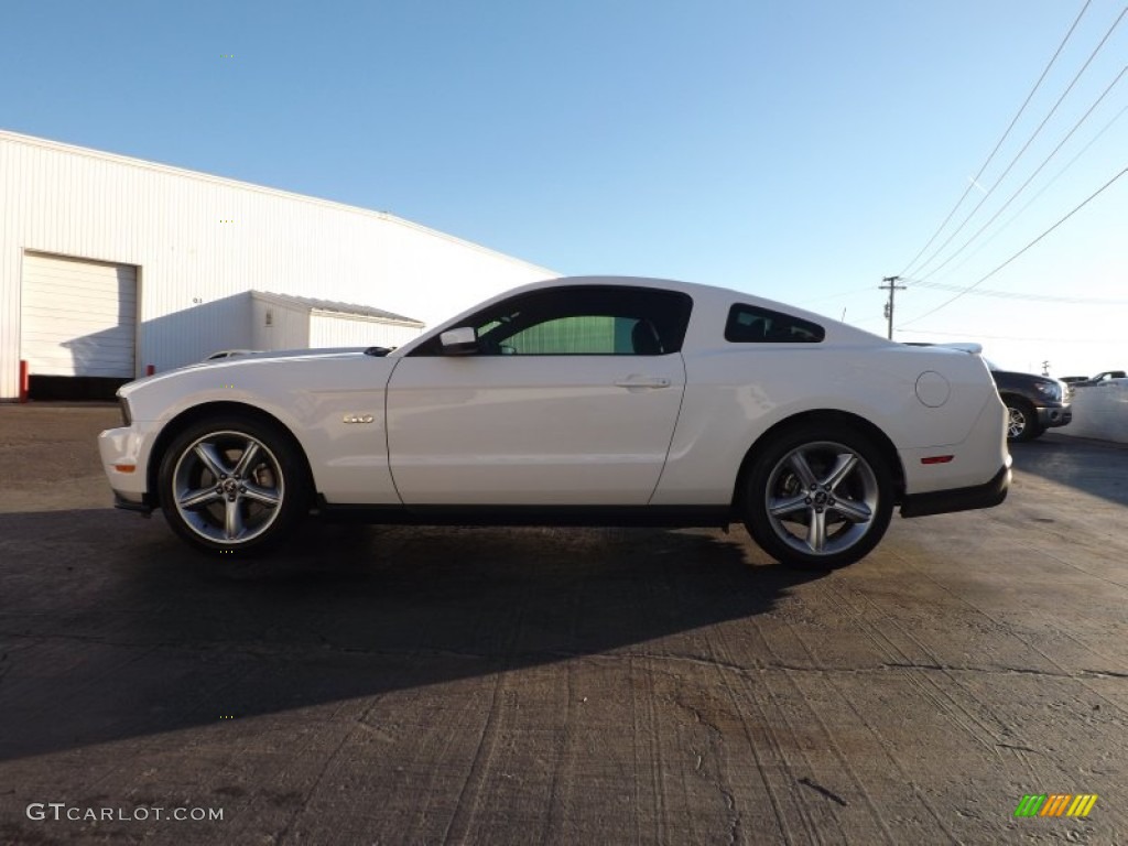2011 Mustang GT Premium Coupe - Performance White / Charcoal Black/Cashmere photo #5