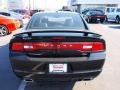 2012 Pitch Black Dodge Charger R/T Plus  photo #6