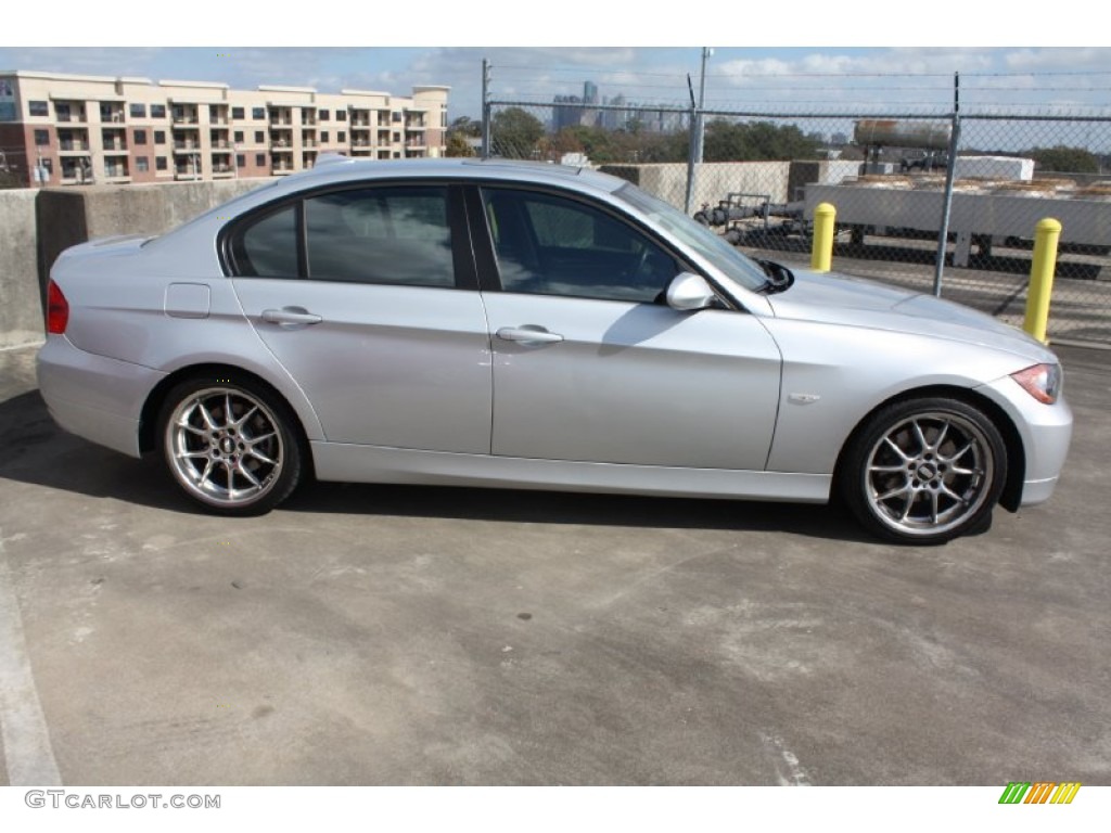 Titanium Silver Metallic 2008 BMW 3 Series 328i Sedan Exterior Photo #76443043