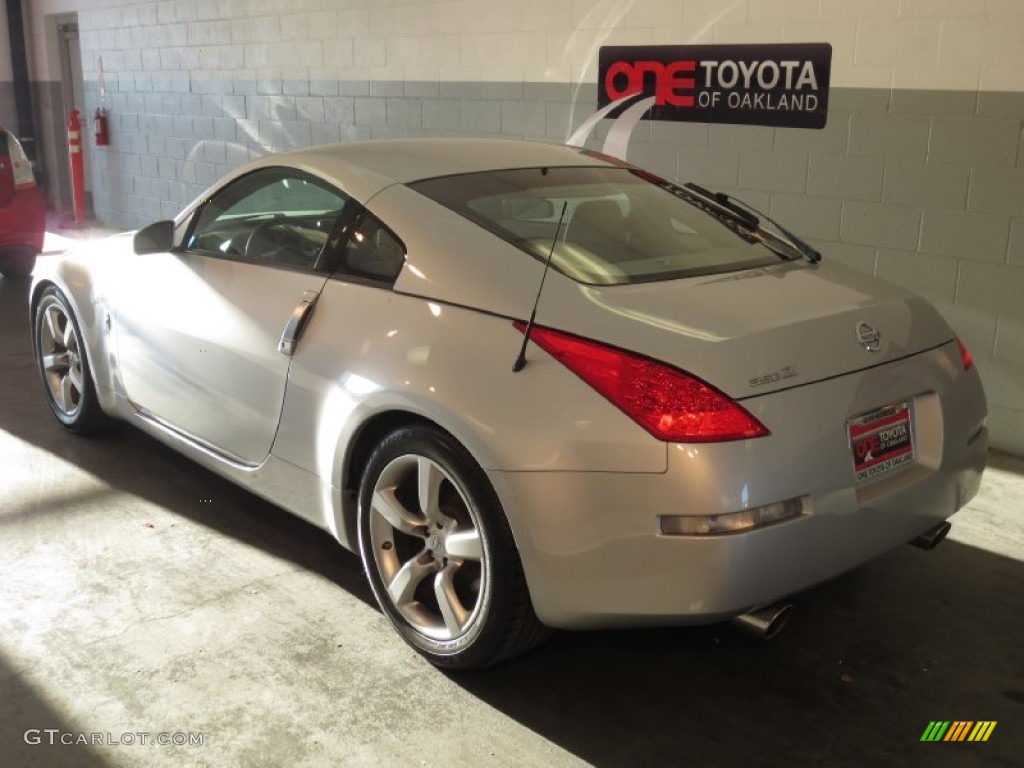 2007 350Z Enthusiast Coupe - Silver Alloy Metallic / Carbon photo #3