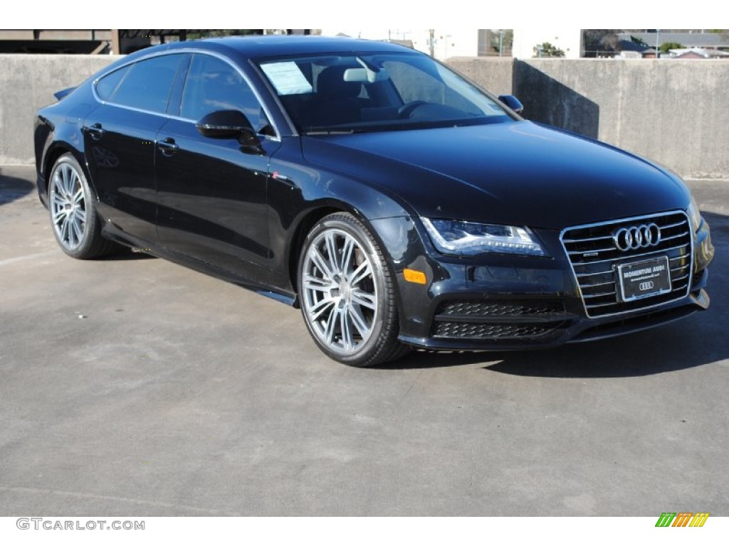 2012 A7 3.0T quattro Prestige - Phantom Black Pearl Effect / Black photo #1