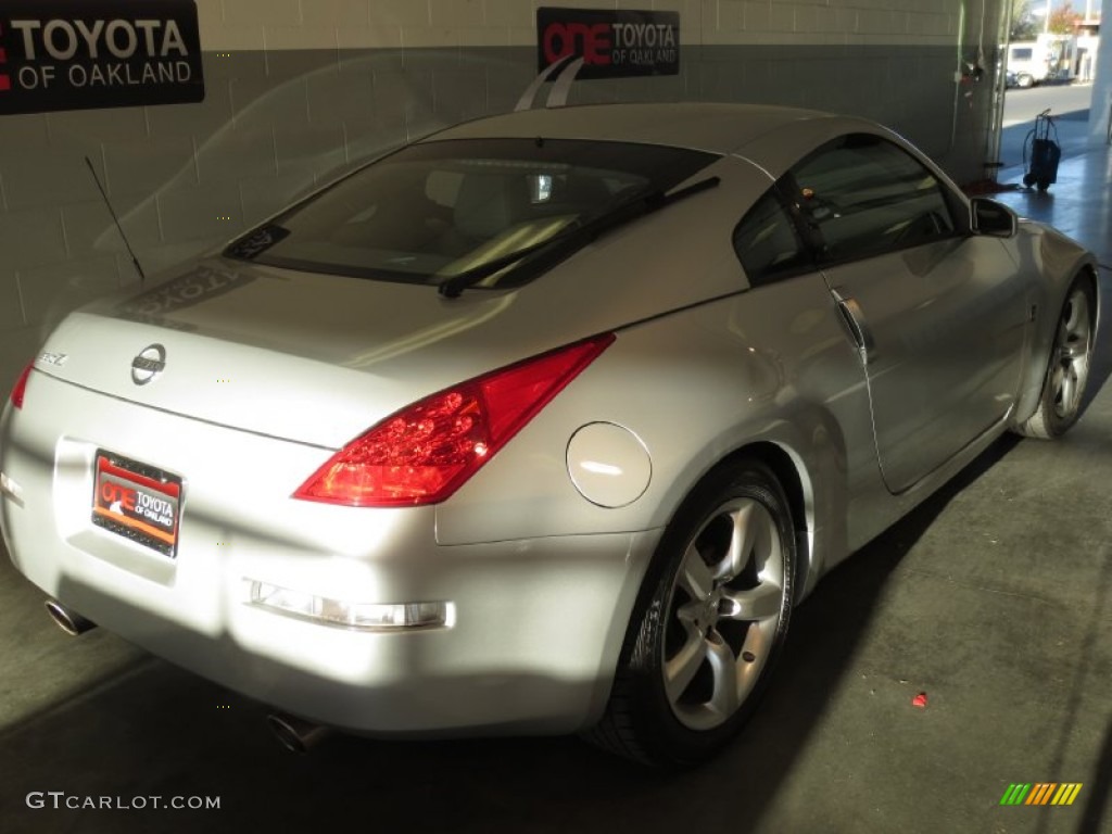2007 350Z Enthusiast Coupe - Silver Alloy Metallic / Carbon photo #5