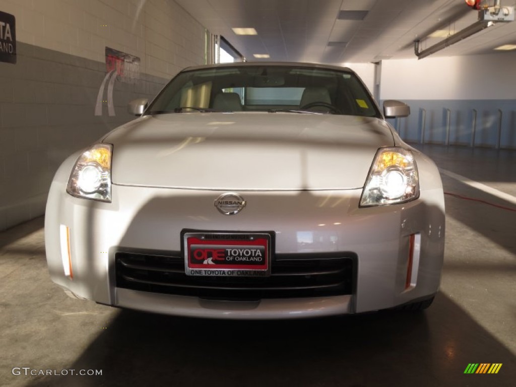 2007 350Z Enthusiast Coupe - Silver Alloy Metallic / Carbon photo #8