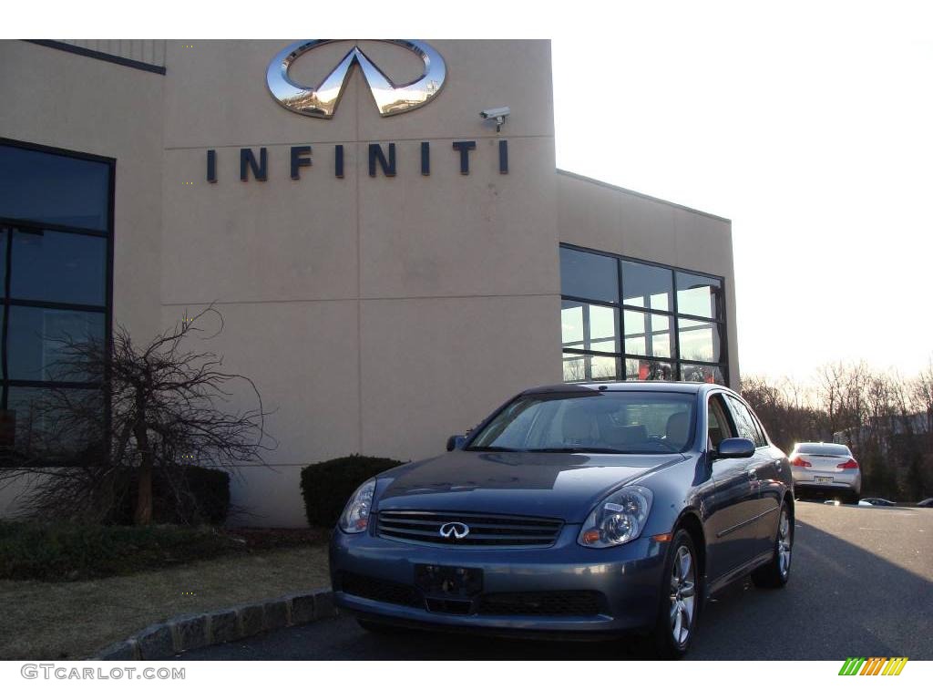 Lakeshore Slate Blue Metallic Infiniti G